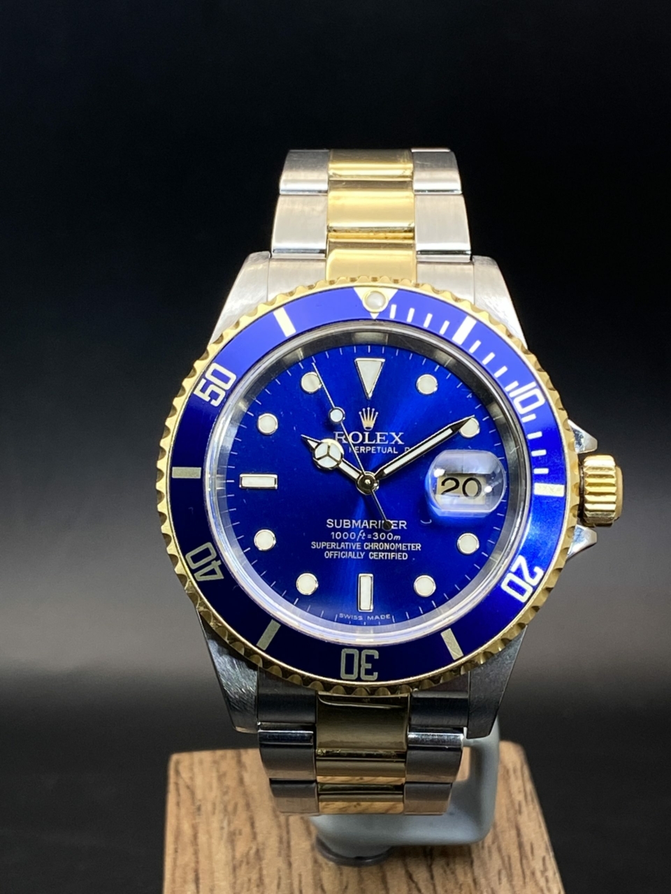 skilsmisse sigte kost Rolex Submariner 40mm 18k/SS 16613 - Leo's Jewelry