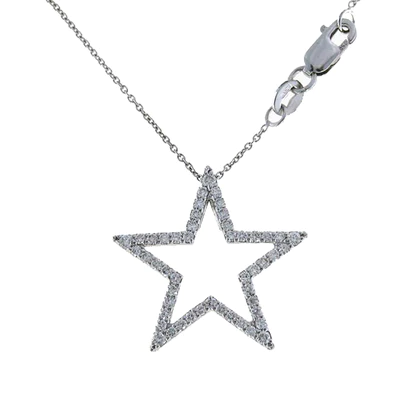 Roberto Coin Large Star Pendant - Leo's Jewelry
