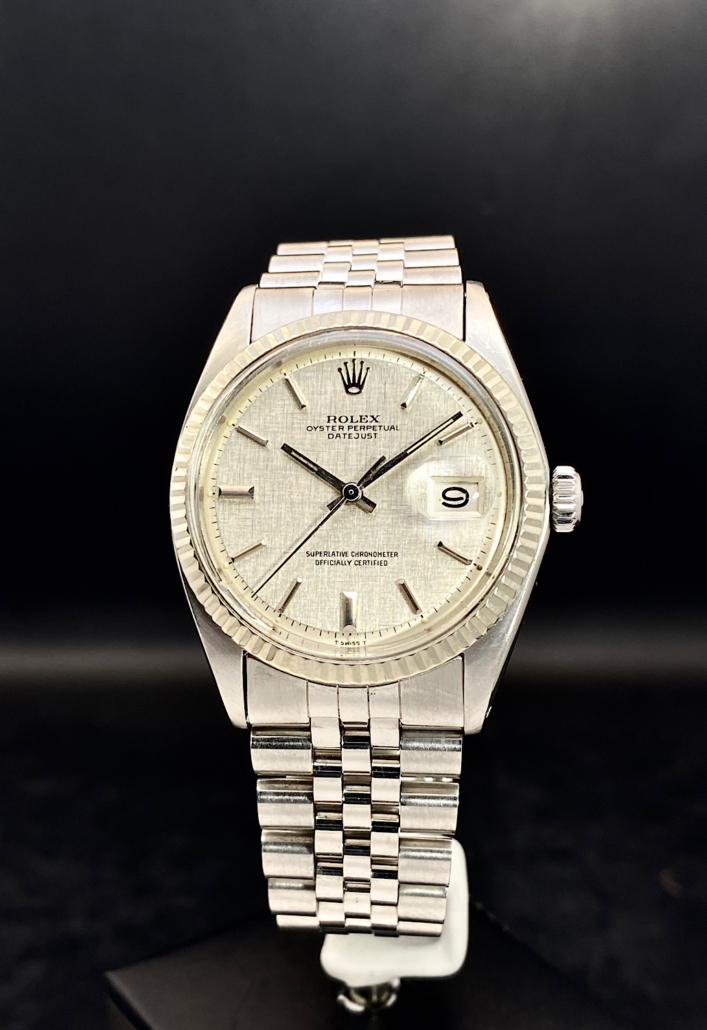 Rolex Datejust Yellow Gold 1601 Silver Dial