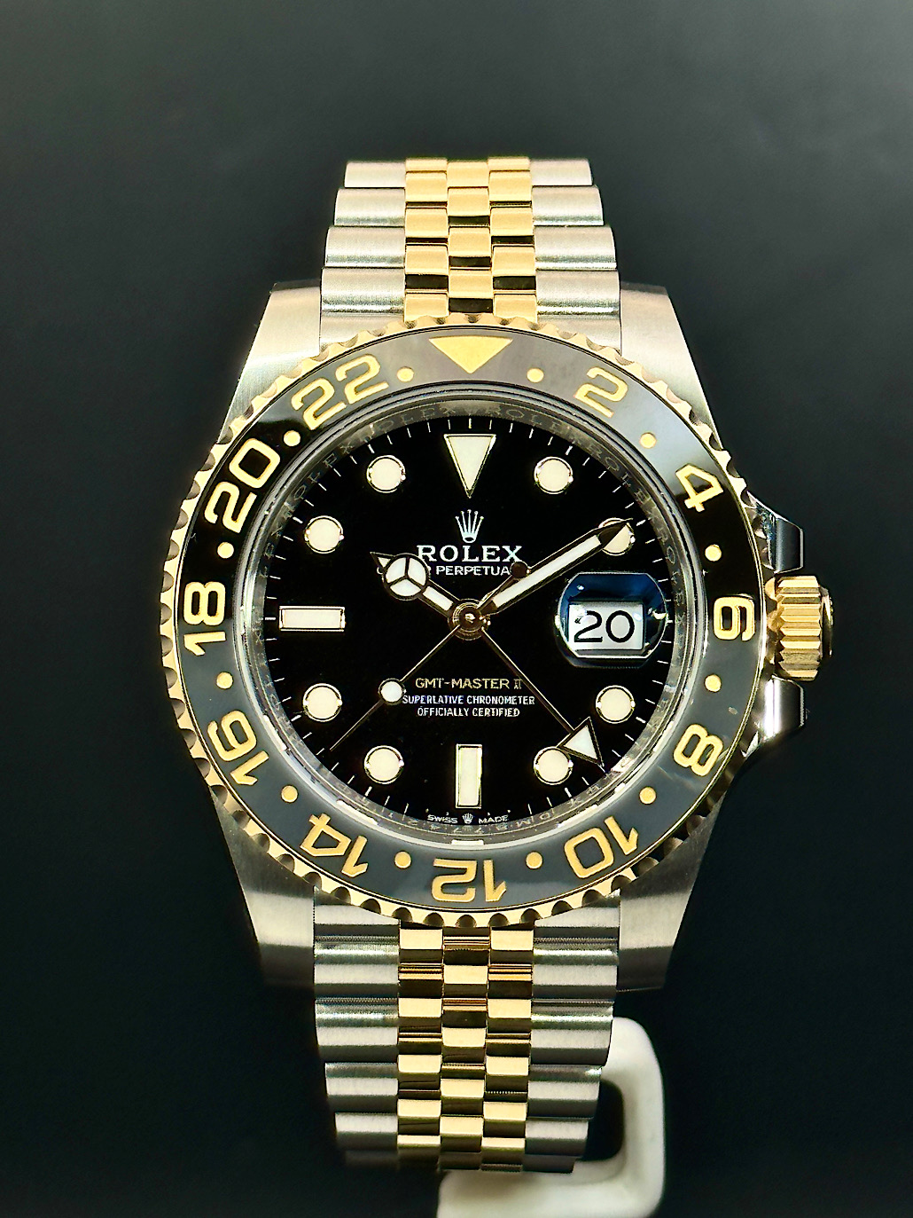 2024 Rolex GMT-Master II 40mm 126713GRNR Two-Tone Jubilee